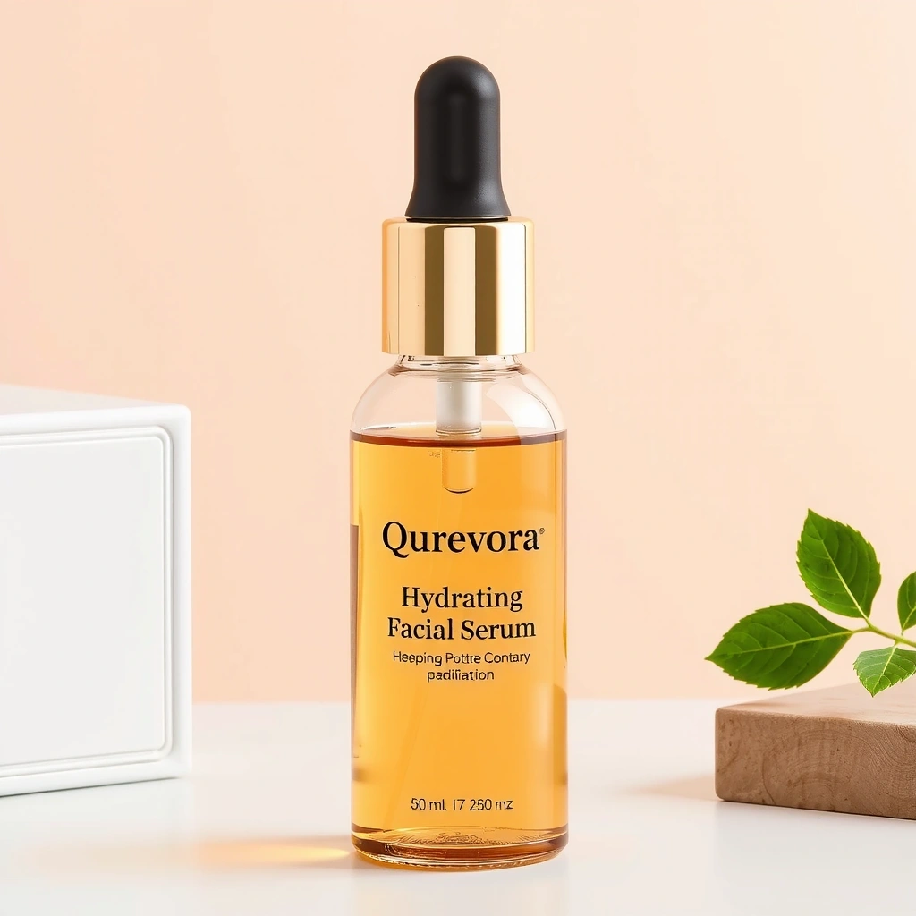 Qurevora Hydrating Facial Serum bottle